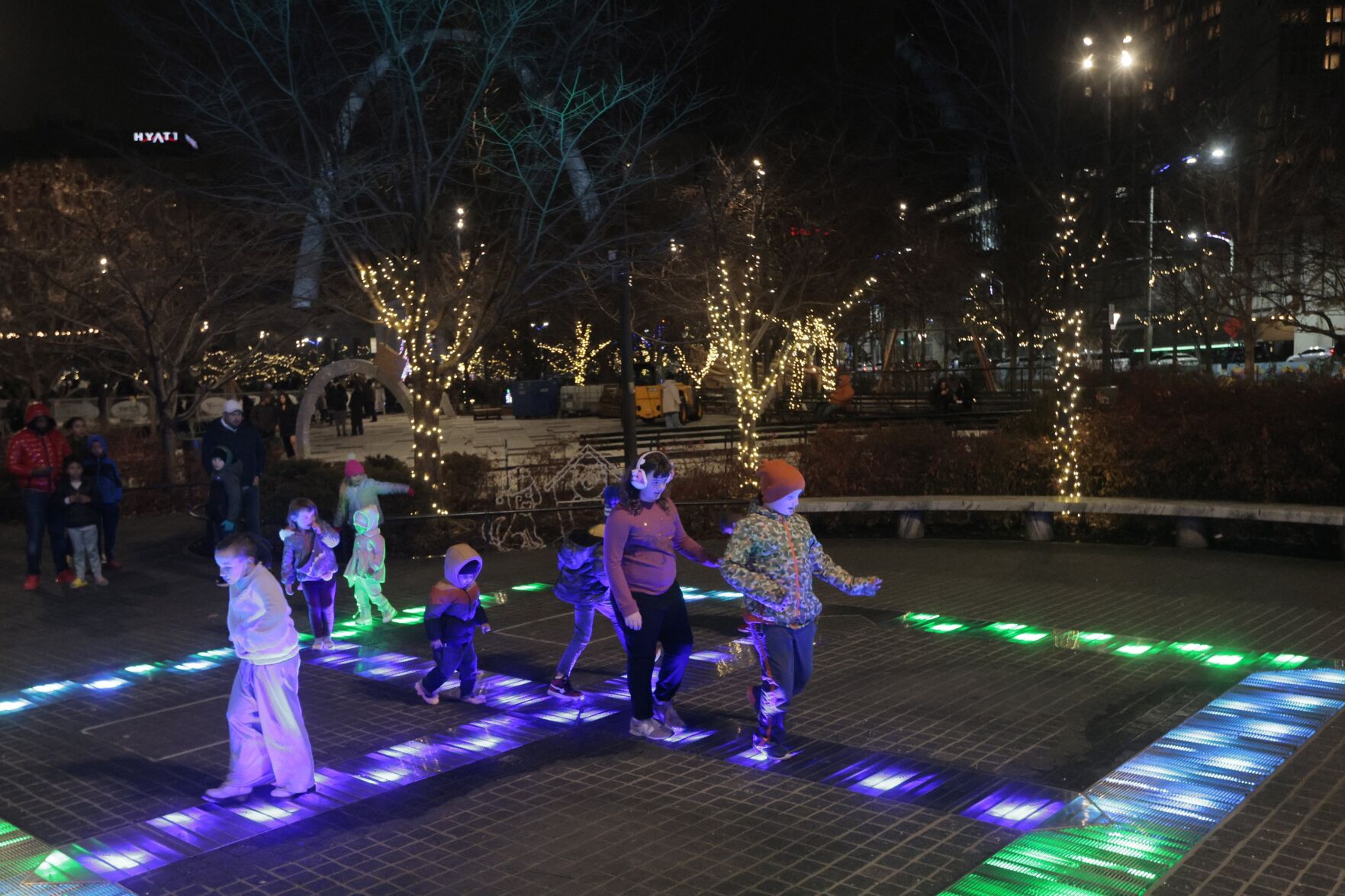 Winterfest rings in the New Year at Kiener Plaza